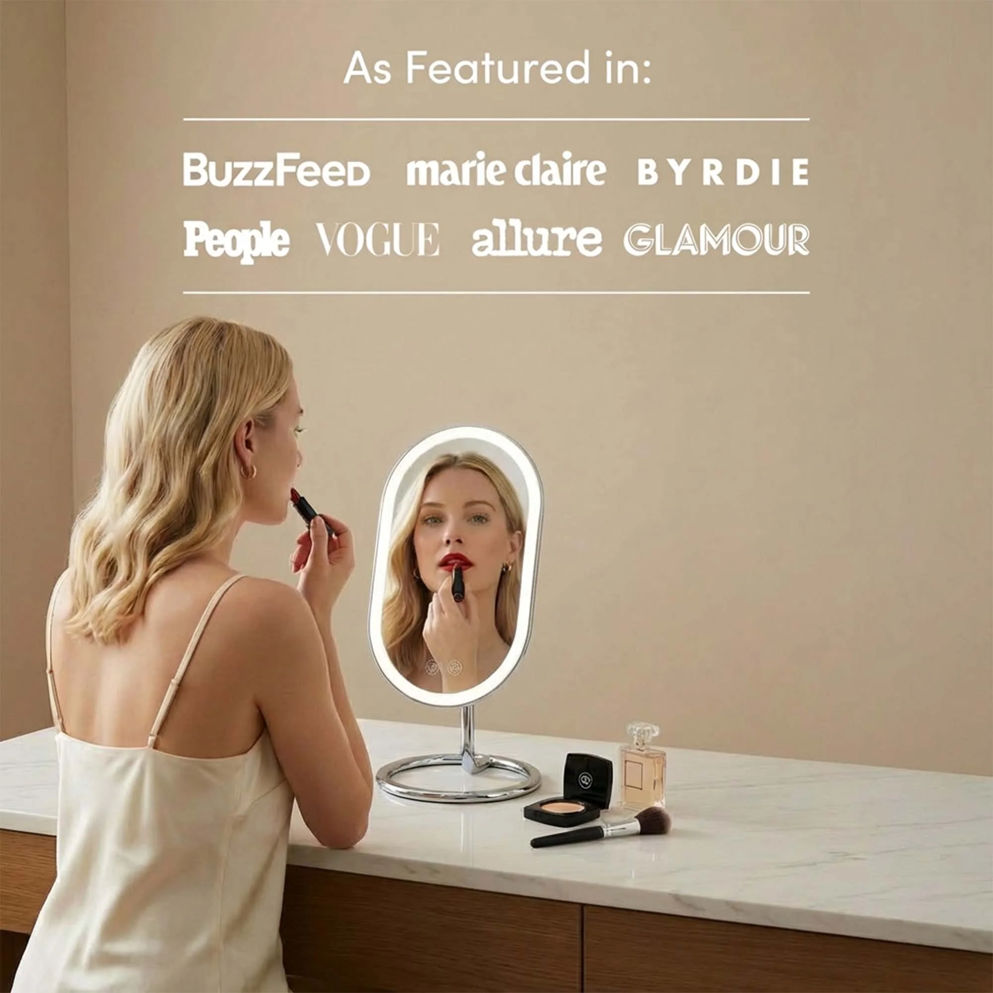 Vera Lighted Vanity Mirror - Image 18